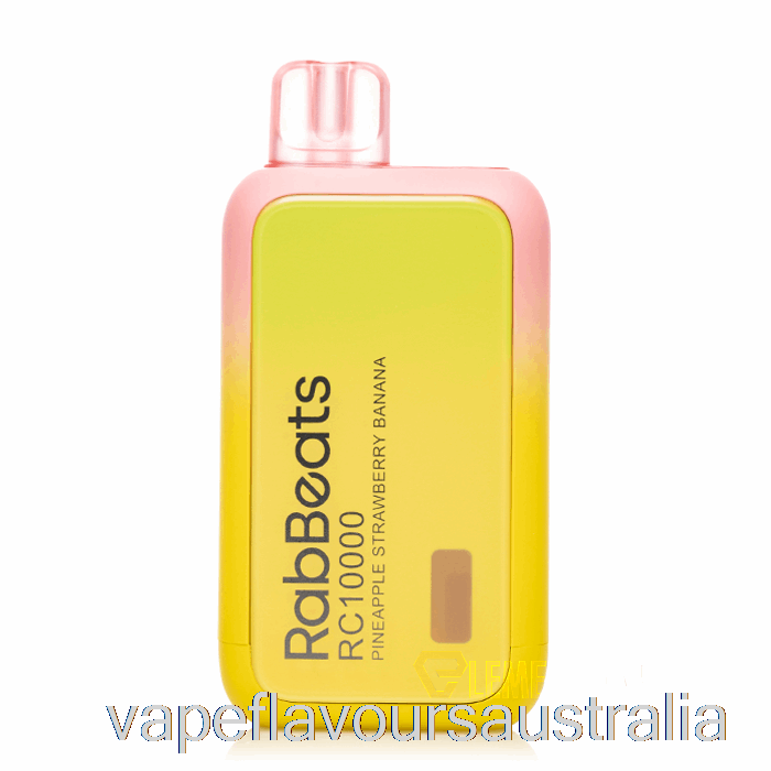 Vape Nicotine Australia RabBeats RC10000 Disposable Pineapple Strawberry Banana